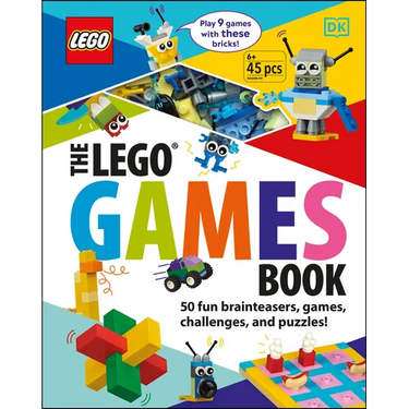 The Lego Games Book: 50 Fun Brainteasers, Games, Challenges, and Puzzles!