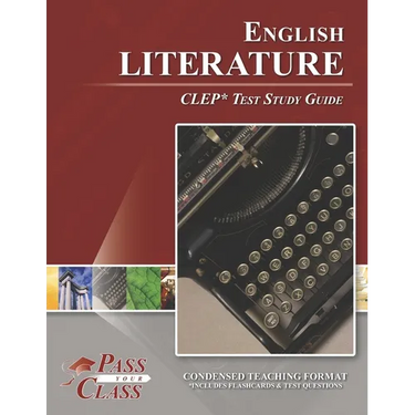 English Literature CLEP Test Study Guide
