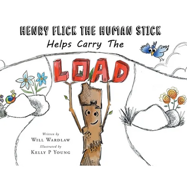 Henry Flick the Human Stick Helps Carry the Load