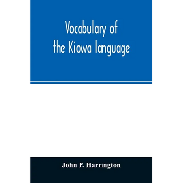 Vocabulary of the Kiowa language