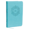 NKJV, Value Thinline Bible, Compact, Imitation Leather, Blue, Red Letter Edition