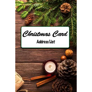 Christmas Card Address List: A custom tracker and address list for you holiday cards