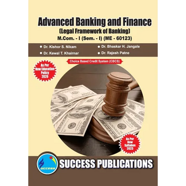 Legal Framework of Banking, First Year, M.Com, Sem-I-English