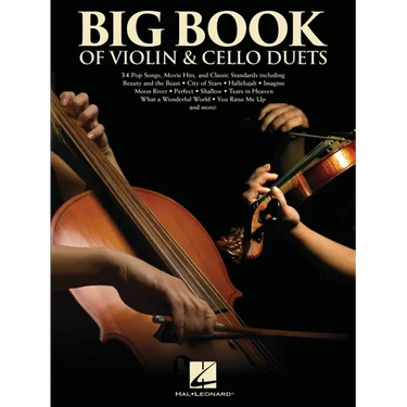 Big Book of Violin & Cello Duets: Score with Separate Pull-Out Parts