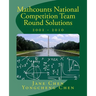 Mathcounts National Competition Team Round Solutions 2001 to 2010