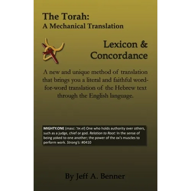 The Torah: A Mechanical Translation - Lexicon and Concordance