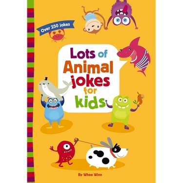 The Lots of Animal Jokes for Kids: A Funny, Laugh Out Loud Busy Book for Children with Over 250 Jokes, Riddles, and Puns