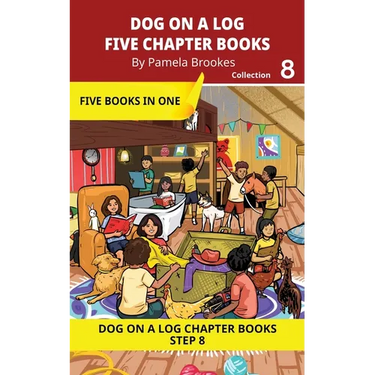 Five Chapter Books 8: Decodable Series for Students Learning to Read. For Developing Readers and Students with Dyslexia. (Step 8-Two-Syllable Words wi
