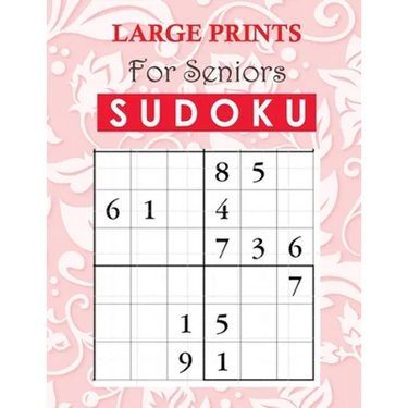 Soduku Large Prints for Seniors: Exercise Your Brain, Brain Workout, Brain Game Teaser