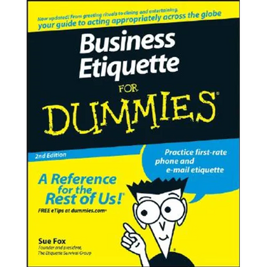 Business Etiquette for Dummies