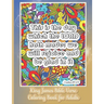 King James Bible Verse Coloring Book for Adults: KJV For Christian Teens and Older Kids 30 Inspirational & Motivational Quotes from Scripture on Detai