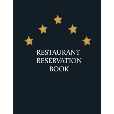 Restaurant Reservation Book: reservation book for restaurant, 200 pages size (8,5"x11")