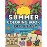 Summer Coloring Book: Bold & Easy Designs for Adults and Children