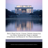 Best Practices: Using Spend Analysis to Help Agencies Take a More Strategic Approach to Procurement