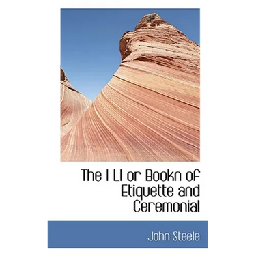 The I LI or Bookn of Etiquette and Ceremonial