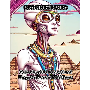 UFO Unearthed: Coloring the Secrets of Egypt's Desert Visitors