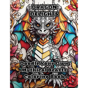 Dragon Delights: Doodle Your Own Mythical Beasts Coloring Book