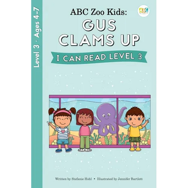 ABC Zoo Kids: Gus Clams Up I Can Read Level 3