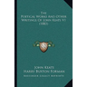 The Poetical Works And Other Writings Of John Keats V1 (1883)