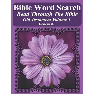 Bible Word Search Read Through The Bible Old Testament Volume 1: Genesis #1 Extra Large Print