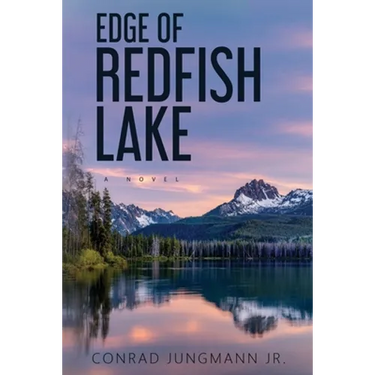 Edge of Redfish Lake: Large Glossy Paperback