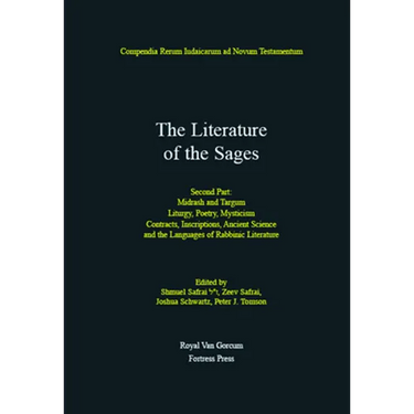 The Literature of the Sages, Second Part