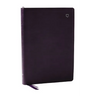 Net Bible, Large Print Thinline with Cross References, Purple Leathersoft, Comfort Print (Thumb Indexed)
