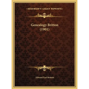 Genealogy Britton (1901)