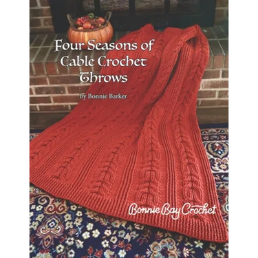 Four Seasons of Cable Crochet Throws