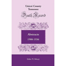Unicoi County, Tennessee, Death Record Abstracts, 1908-1936