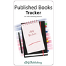 Published Books Tracker for Self-Publishing Authors: Workbook Organizer Logbook