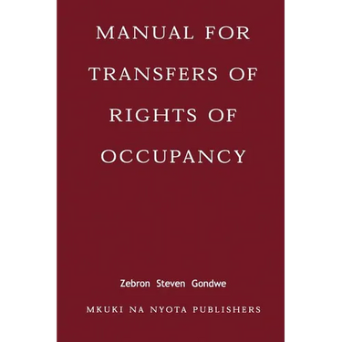 Manual for Transfers of Rights of Occupa
