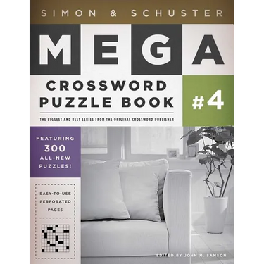 Simon & Schuster Mega Crossword Puzzle Book #4