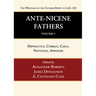 Ante-Nicene Fathers: Translations of the Writings of the Fathers Down to A.D. 325, Volume 5