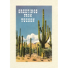 Vintage Lined Notebook Greetings from Tucson, Saguaros
