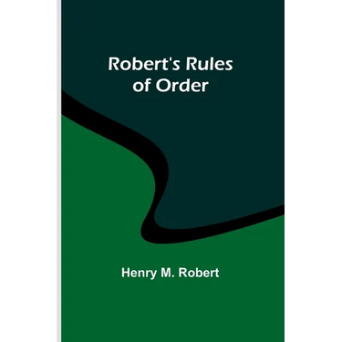 Robert's Rules of Order