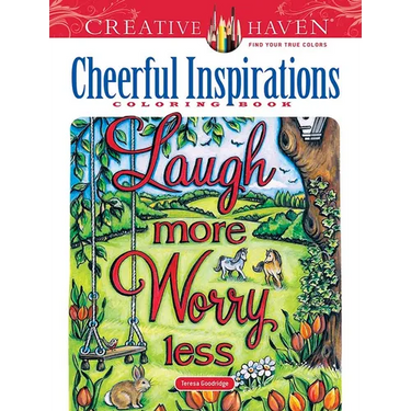 Creative Haven Cheerful Inspirations Coloring Book
