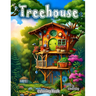 Treehouse Coloring Book