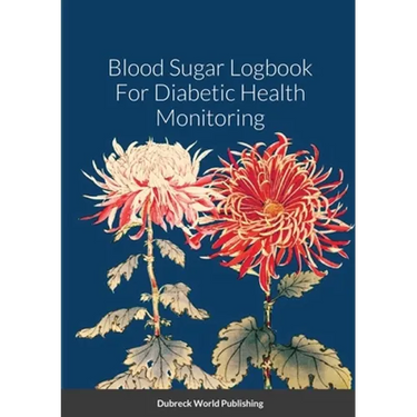 Blood Sugar Logbook For Diabetic Health Monitoring
