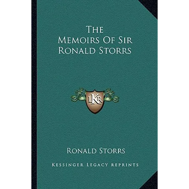 The Memoirs Of Sir Ronald Storrs