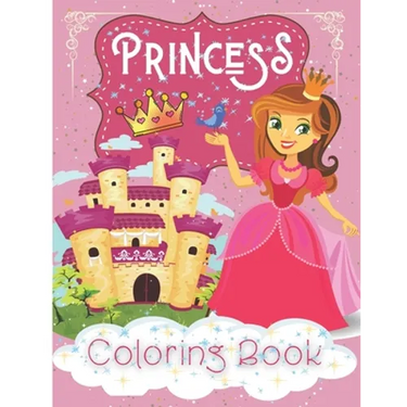 Princesses Coloring Book: A magical coloring book for girls between 4 and 10 years old. Girls activity book with fun coloring pages of Beautiful