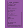 Off Off Broadway Festival Plays, 43rd Series