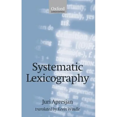 Systematic Lexicography