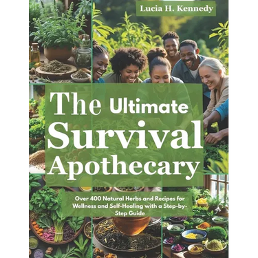 The Ultimate Survival Apothecary: Over 400 Natural Herbs and Recipes for Wellness and Self-Healing with a Step-by-Step Guide