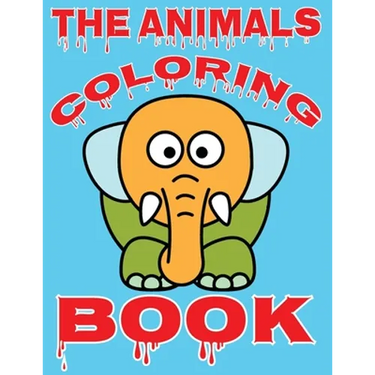 The animals coloring book: amazing animals coloring book