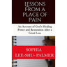 Lessons From a Place of Pain: An account of God's healing and restoration after a great loss