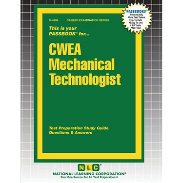 CWEA Mechanical Technologist