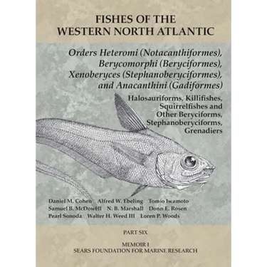 Orders Heteromi (Notacanthiformes), Berycomorphi (Beryciformes), Xenoberyces (Stephanoberyciformes), Anacanthini (Gadiformes): Part 6