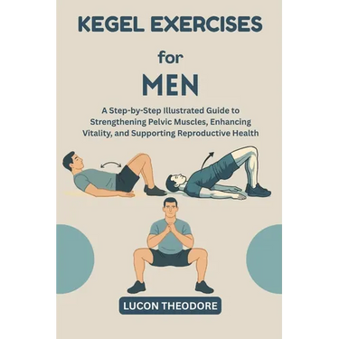 Kegel Exercises for Men: A Step-by-Step Illustrated Guide to Strengthening Pelvic Muscles, Enhancing Vitality, and Supporting Reproductive Health