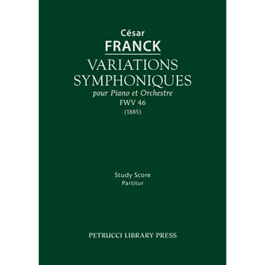 Variations symphoniques, FWV 46: Study score